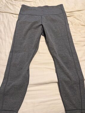 Athleta Dark Gray High-Rise Leggings